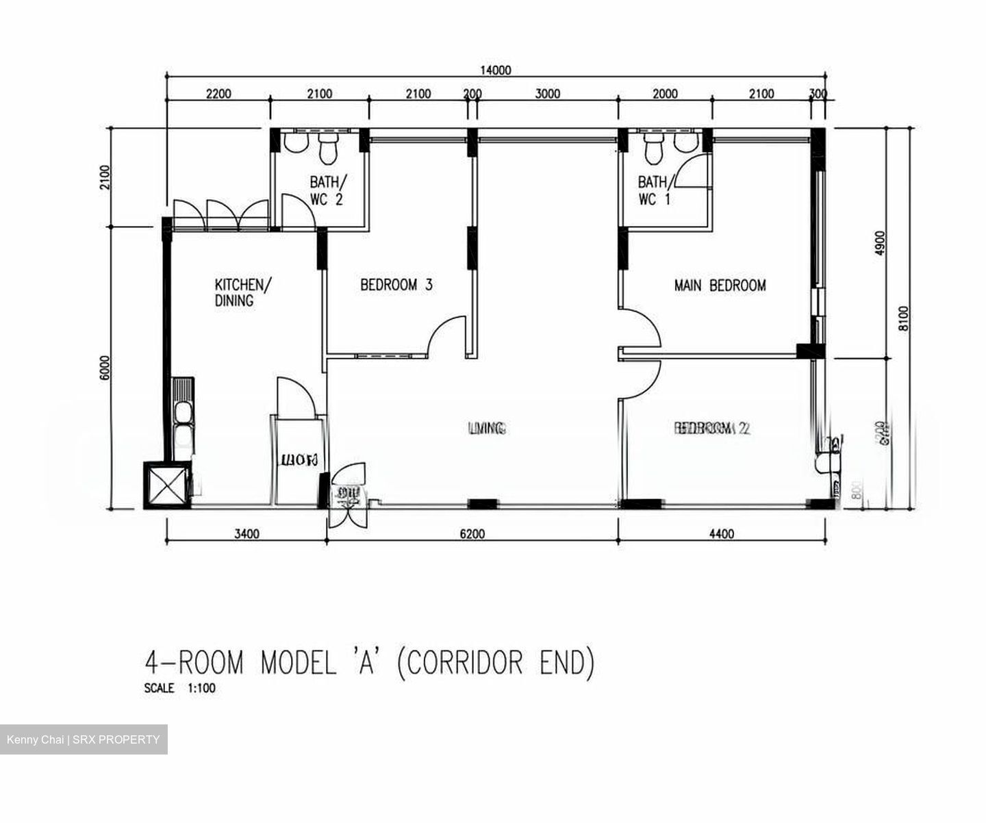 Blk 871 Yishun Street 81 (Yishun), HDB 4 Rooms #501704461